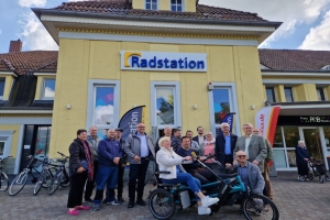  DasDies eröffnet ihre neunte Radstation im Bahnhof Ahlen