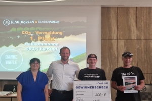 Das Team der Radstationen fährt weiter an der Spitze